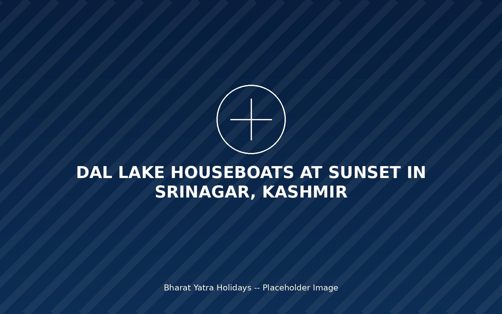 Dal Lake houseboats at sunset in Srinagar, Kashmir